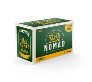 12 or 24 Pack of Nomad Non-Alcoholic Pilsner